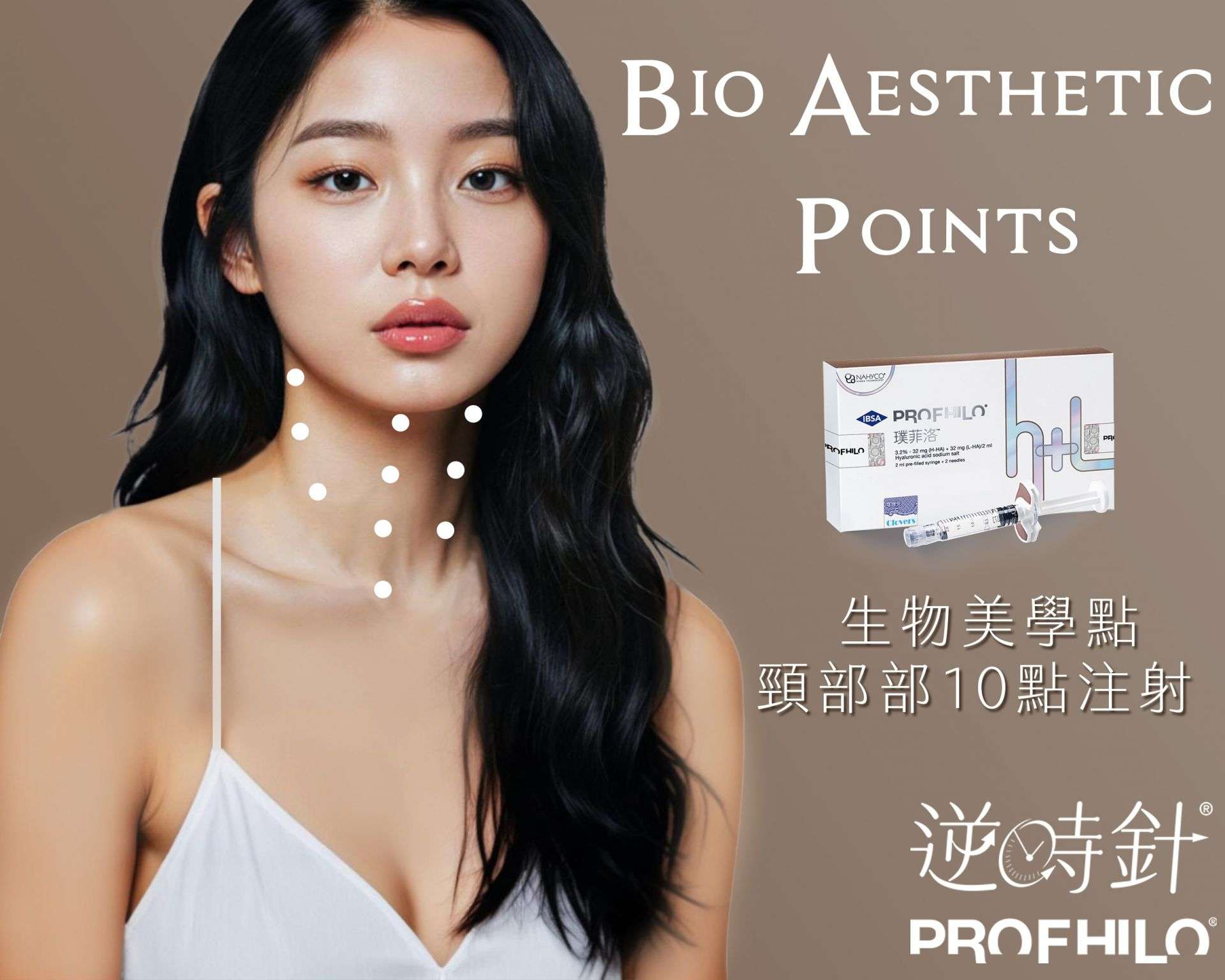 逆時針10點BAP頸部注射
