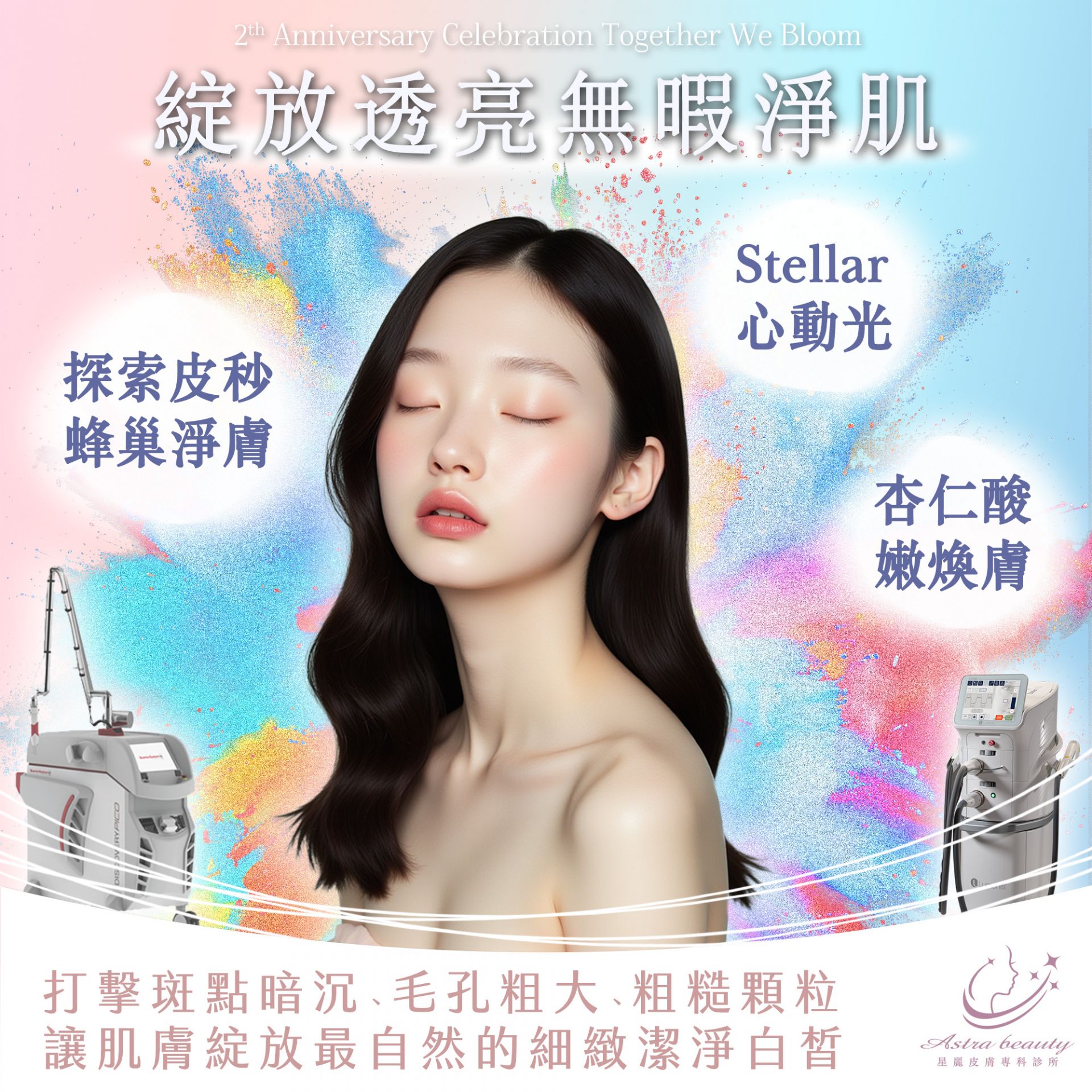 星麗皮膚科2周年